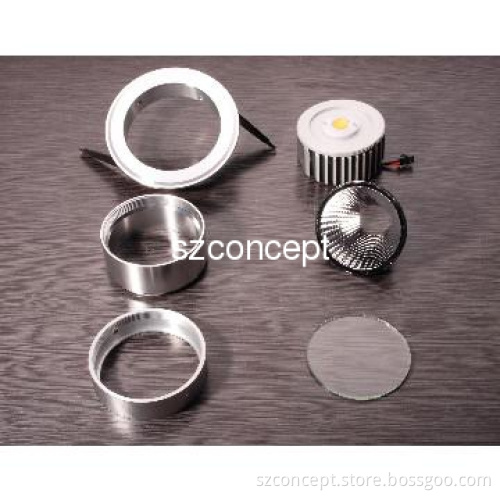 high lumen 5W COB LED downlight CE RoHS approval